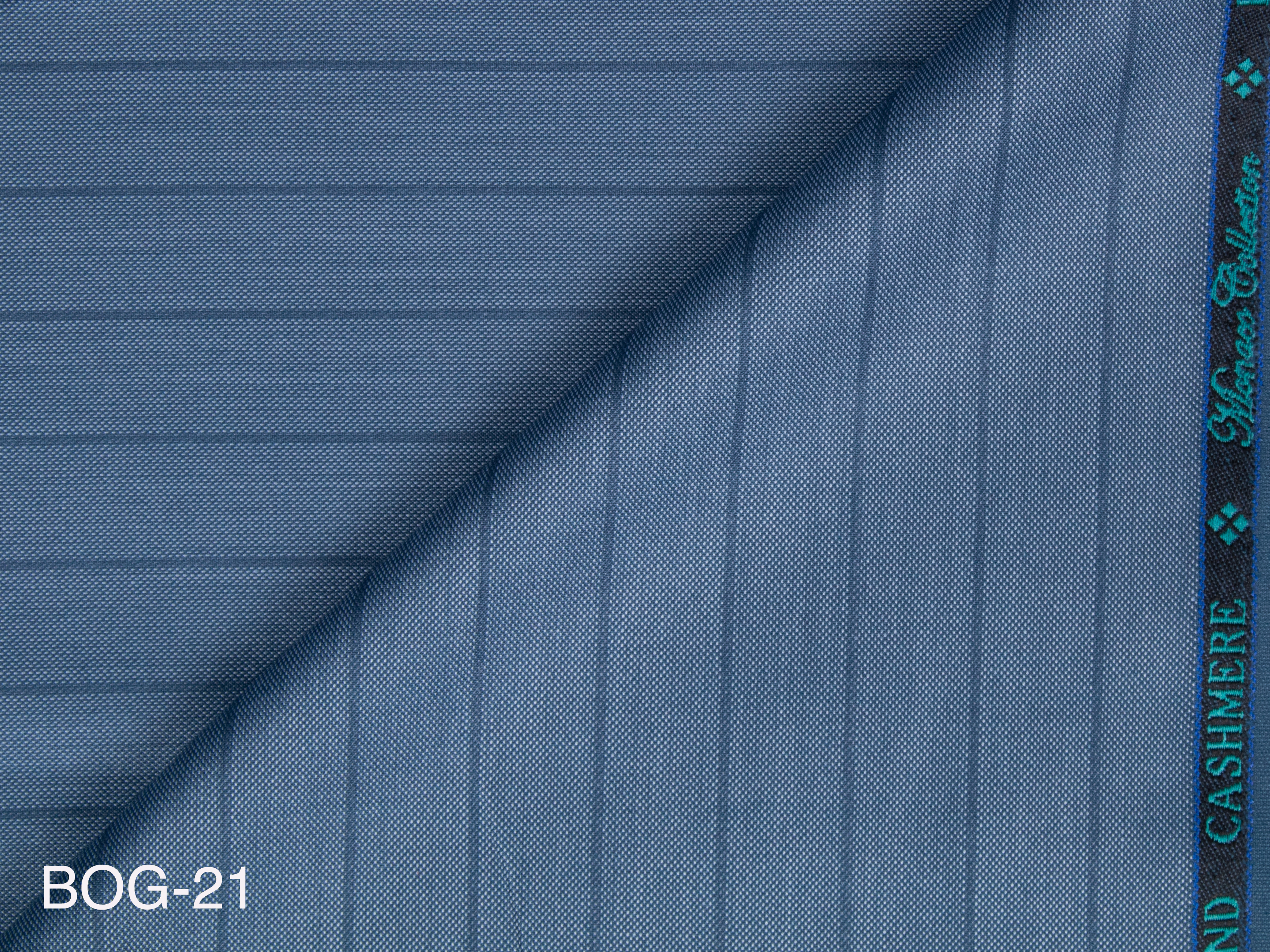 BOG 21 โ Check Pattern Wool & Cashmere Fabric