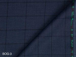 BOG 3 – Check Pattern Wool & Cashmere Fabric